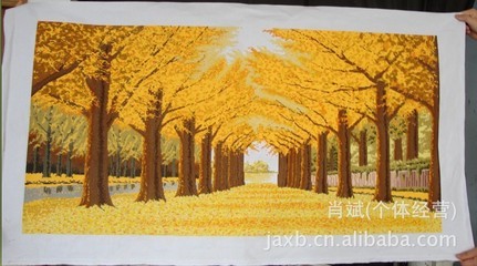 風景如畫，黃金滿地 誠德繡品系列刺繡的魅力與選擇指南
