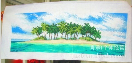 自然藝術 廠家直供天堂鳥十字繡成品的意象之美與定價邏輯